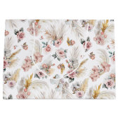 ボホパンパスグラス抱き枕赤面フローラ ラージペーパーバッグ (正面)