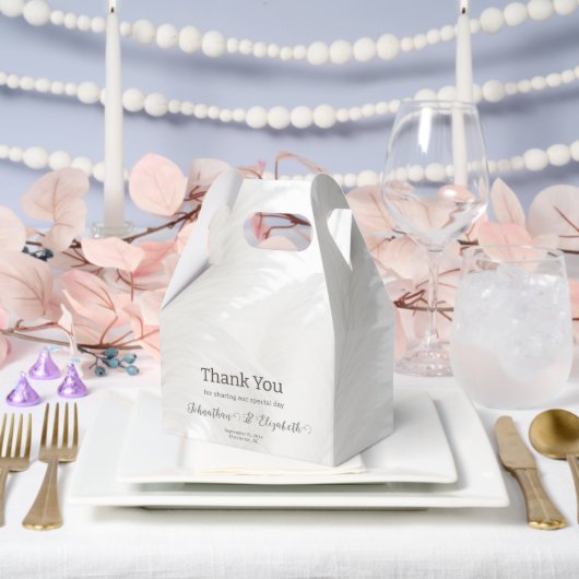 ボホパンパスグラス結婚ズ フェイバーボックス (ウェディング)