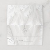 ボホパンパスグラス結婚ズ プレイスカード (外部開封)