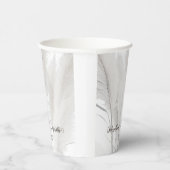 ボホパンパスグラス結婚ズ 紙コップ (右)