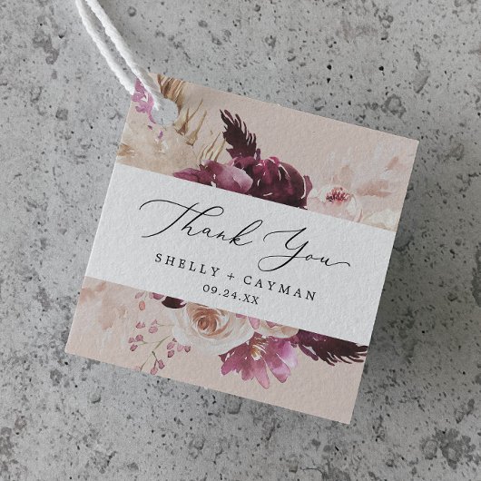 ボホパンパスグラス | Peachありがとう フェイバータグ