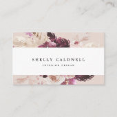 ボホパンパスグラス | Peach名刺 名刺 (正面)