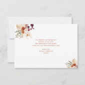 ボホパンパステラコッタサンキューカード サンキューカード (裏面)