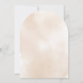 ボホパンパストロピカルガールベビーシャワー招待状 招待状 (裏面)