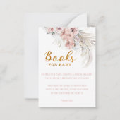 ボホパンパスブックスフォーベビーカードガール ノートカード (正面)