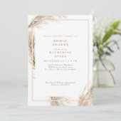ボホパンパスブライダルシャワー 招待状 (スタンド正面)