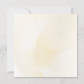 ボホパンパス&ピンクローゼススクエアクリームズ結婚ズ 招待状 (裏面)