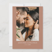 ボホパンパ素朴スグラス結婚式招待状 招待状 (裏面)