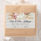 ボホパンパ素朴スパーム赤面フローラグリーナリーウッド ラベル (インサイチュ)