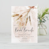 ボホパンパ素朴ス&ドライブーケブライダルブランチ 招待状 (スタンド正面)