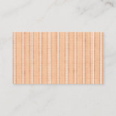 ボホパンプキンフローラブックスフォーベビーチケットエンクロシュル エンクロージャーカード (裏面)