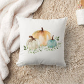 ボホパンプキン秋水彩秋 クッション (ブランケット)