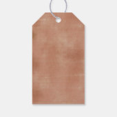 ボホパンプキ素朴ン秋インラブサンキューラベル ギフトタグ (裏面)