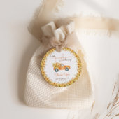 ボホパンプキ素朴ン秋フローラベビーシャワー フェイバータグ