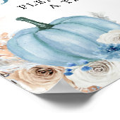 ボホパンプキ素朴ン秋ベビーシャワー愛は甘い ポスター (角)