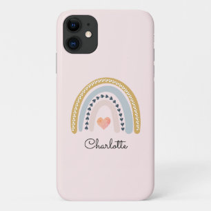 ボホパーソナライズされたウータカラー虹 iPhone 11 ケース
