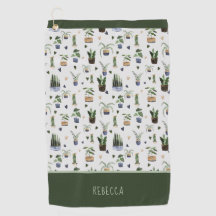 ボホパーソナライズされたポッテッドハウスプラントパターン