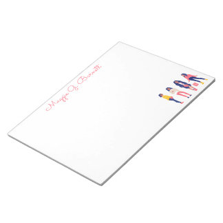 ボホパーソナライズされたメモ帳 ノートパッド