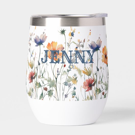 ボホパーソナライズされたワイルドフラワーギフト (左面)