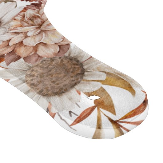 ボホパーソナライズされた素朴フローラモノグラム対 カッティングボード (角)