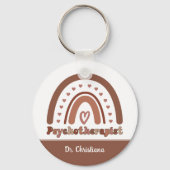 ボホパーソナライズされた虹の心理療法士 キーホルダー (裏面)