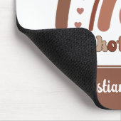 ボホパーソナライズされた虹の心理療法士 マウスパッド (コーナー)