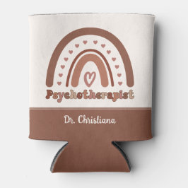 ボホパーソナライズされた虹の心理療法士 缶クーラー