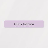 ボホパープルキッズ防水名ラベル ラベル (デザイン1)