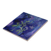 ボホパープルグリーンフローラライト タイル (側面)