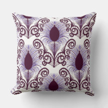 ボホパープルジュエルトーンピーコックフェザー