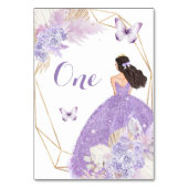 ボホパープルバタフライフローラプリンセスキンセアニラ テーブルナンバー (裏面)