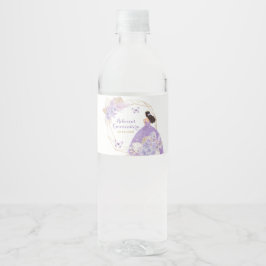 ボホパープルバタフライプリンセサキンセアニラ ペットボトルラベル