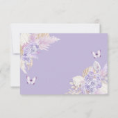 ボホパープルバタフライプリンセサキンセアニラ 出欠カード (裏面)