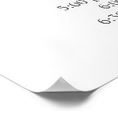 ボホパープルプラムピンク牡丹結婚の詳細 ポスター (角)