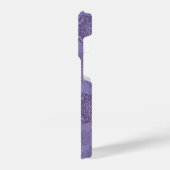 ボホパープルマンダラiPhone 14プラスケース iPhoneケース (左側面)