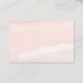 ボホパームオーキッドジェントルピンクカウンセリング省 名刺 (裏面)