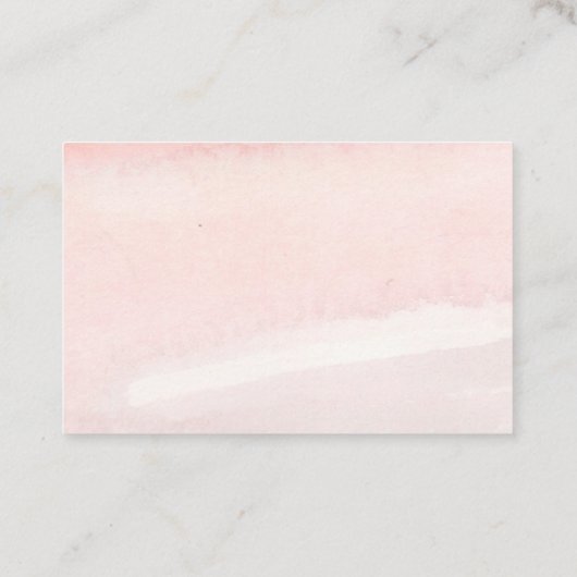 ボホパームオーキッドジェントルピンクカウンセリング省 名刺 (裏面)