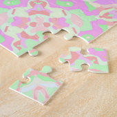 ボホヒッパイエクレクティックファンキーパステルカラフルマンダラ ジグソーパズル (側面)