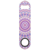 ボホヒッパイグルーヴファンキーィボヘミアン万華鏡のように千変万化するパターン スピード栓抜き (裏面)