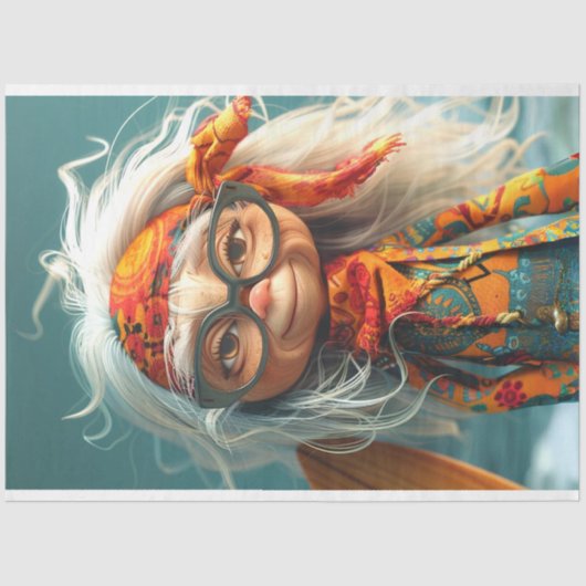 ボホヒッパイザグラマ 薄葉紙 (正面)