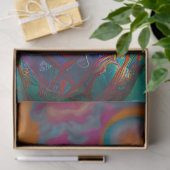 ボホヒッパイシック大ハットカラー鮮やかデコップページ 薄葉紙 (ギフト)