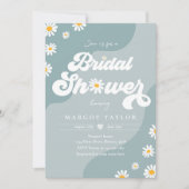 ボホヒッピビーブスシーブルーフェスティバルブライダルシャワー 招待状 (正面)