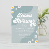 ボホヒッピビーブスシーブルーフェスティバルブライダルシャワー 招待状 (スタンド正面)