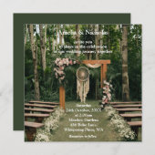 ボホヒッピー結婚ズ 招待状 (正面/裏面)