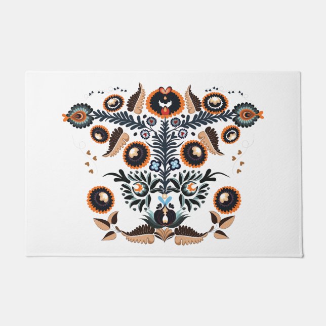 ボホヒッピー ドアマット (正面)