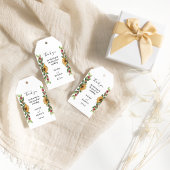 ボホヒマワリ素朴ワイルドフラワー結婚ズギフトラベル ギフトタグ