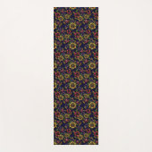 ボホヒマワリ |フローラ美しい ヨガマット (正面)