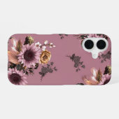 ボホヒマワリ iPhone 16ケース (裏面横)