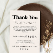 ボホビジネスサンキューカード サンキューカード