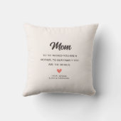 ボホビベかわいらしスフローラ最高のママ・エバー クッション (裏面)